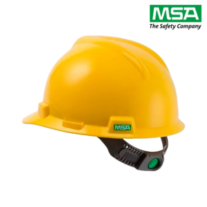 CAPACETE C/ JUGULAR AMARELO MSA CA498