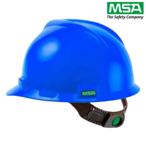 CAPACETE C/ JUGULAR AZUL MSA CA498