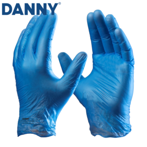 LUVA VINIL AZUL G DANNY